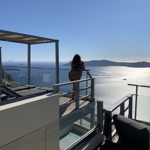 Animal print 2 piece bathing suit size 4xl. Great stretch 👌 - Picture 10 of 11